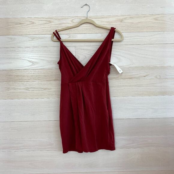 Tobi Burgundy Mini Dress NWT - Picture 1 of 4